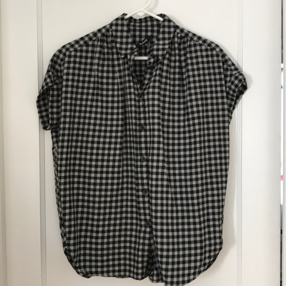 excellent condition madewell flannel shirt